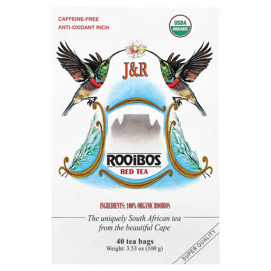 USDA Organic Rooibos Red Tea | Caffeine-Free | 100% Natural - Image 1