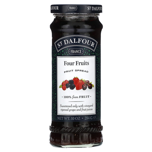 St. Dalfour, Four Fruits Fruit Spread, 10 oz (284 g) - Image 1