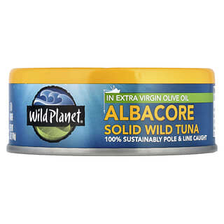 Wild Planet Albacore Tuna in Extra Virgin Olive Oil, 5 oz (140g)