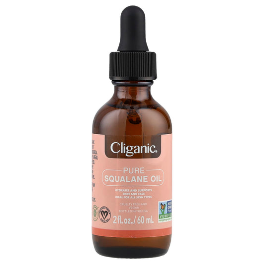 Pure Squalane Oil for Skin and Hair Hydration by Cliganic - Image 1