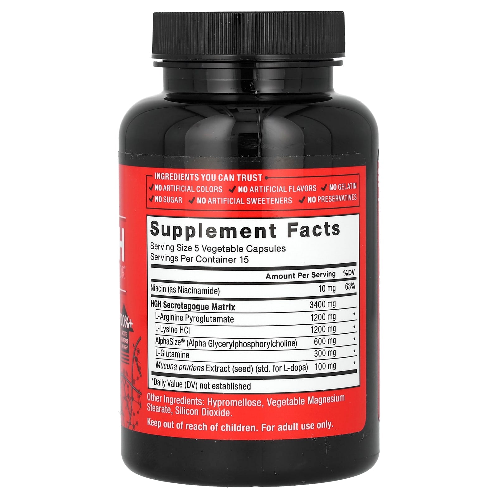 Unleash Your Prime: Force Factor Prime HGH Secretion Activator, 75 Capsules - Image 2
