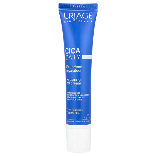 Uriage, CICA Daily Repairing Gel-Cream, Unscented, 1.35 fl. oz (40 ml) - Image 1