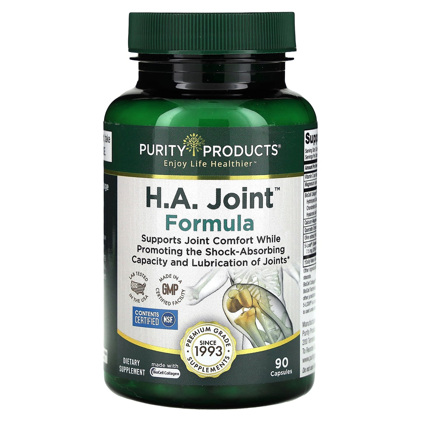 Purity Products, H.A. Joint Formula, 90 Capsules - Image 1