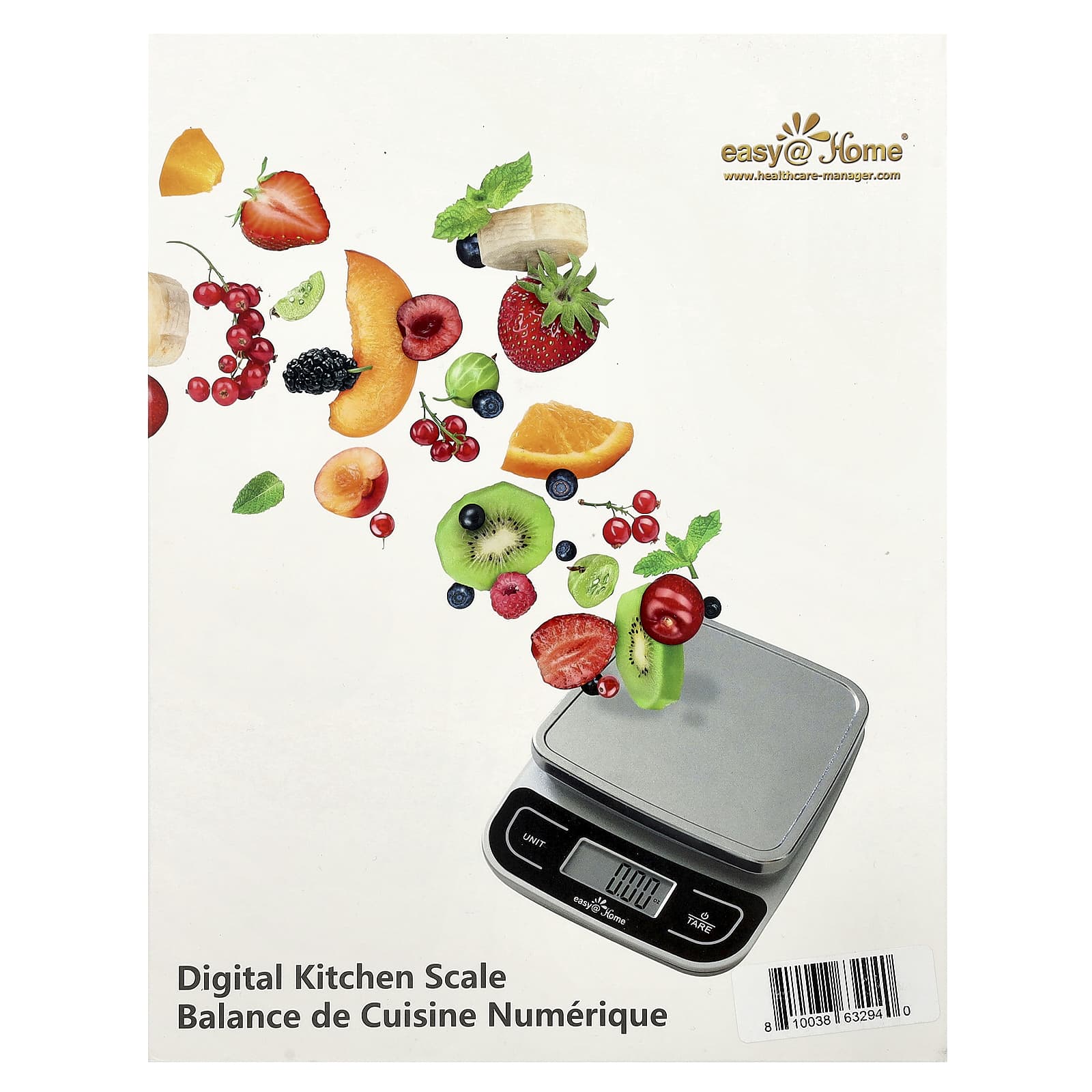 Easy@Home Digital Kitchen Scale - Precise Weighing Made Easy - Image 1