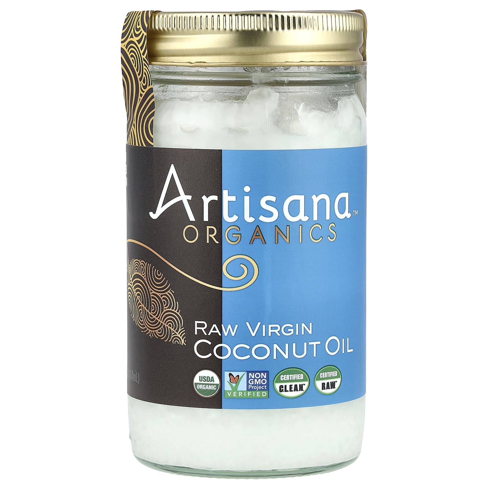 Raw Virgin Coconut Oil by Artisana - USDA Organic, Non-GMO - Image 1