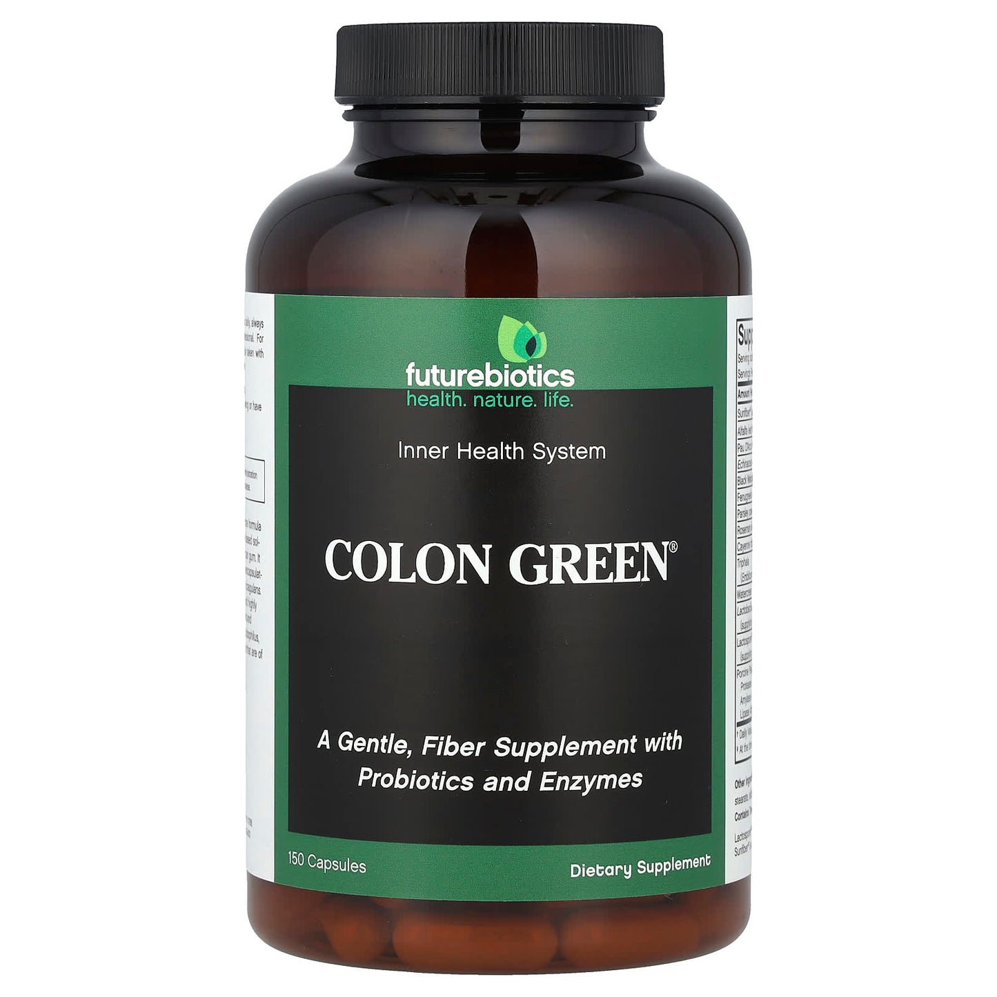 FutureBiotics Colon Green Colon Care Formula 150 Capsules - Image 1