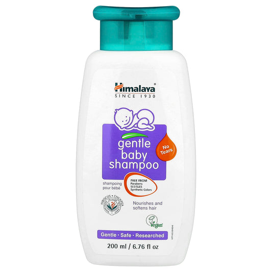 Gentle Baby Shampoo by Himalaya - No Tears, Vegan Formula - Image 1