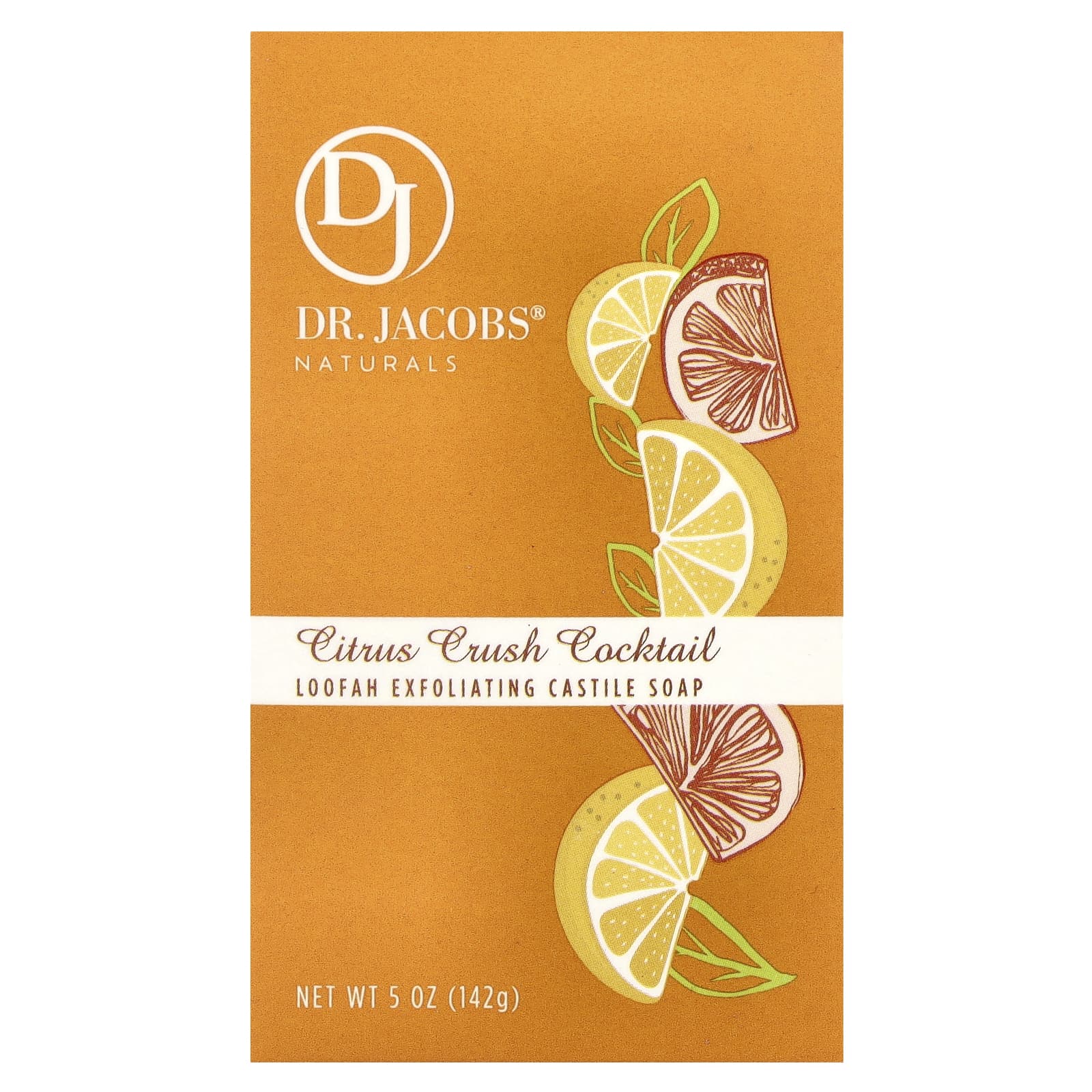 Nourish Your Skin with Natural Citrus Crush Soap, 5 oz, Gluten Free & Vegan - Image 1