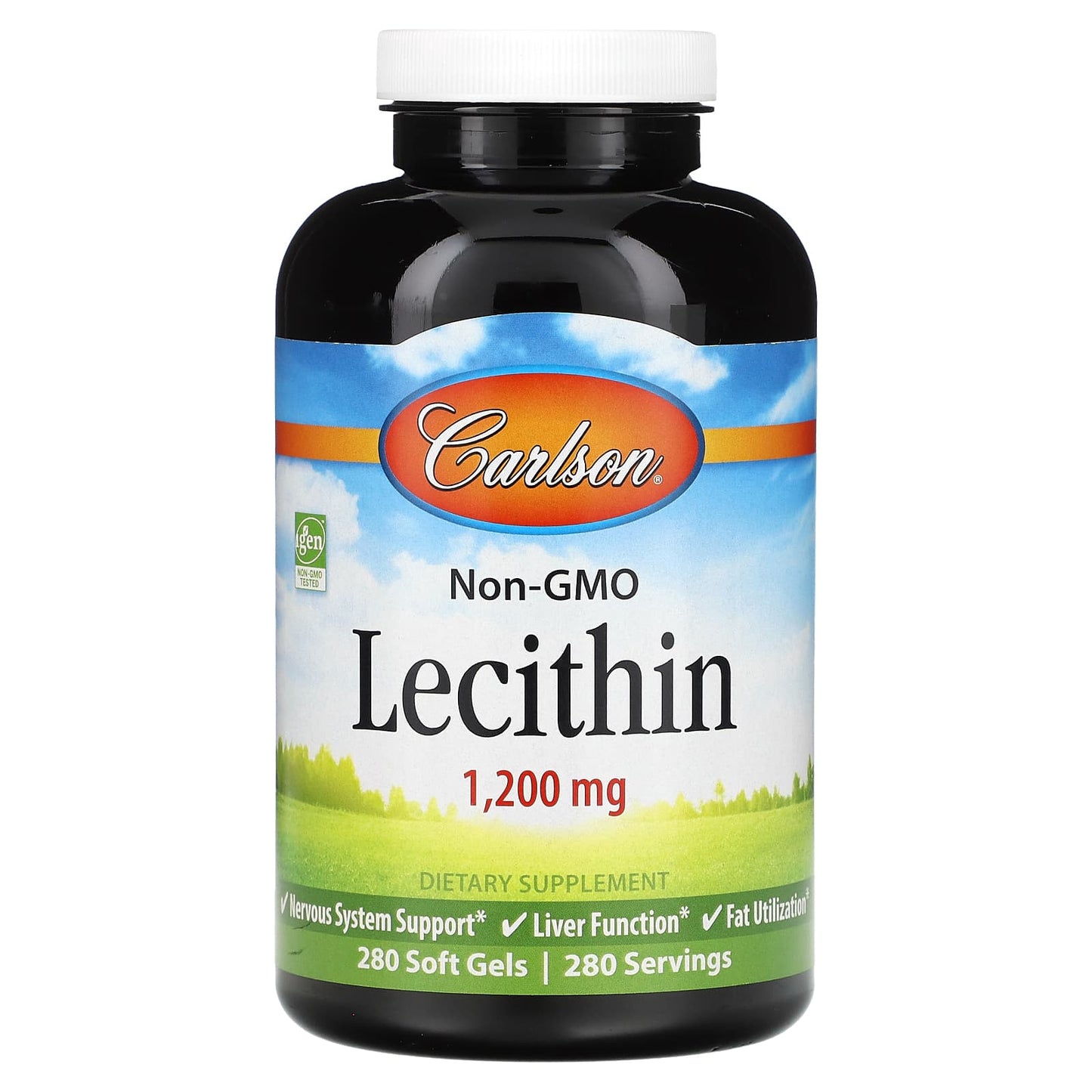 Carlson High-Quality Lecithin Supplement for Nervous System & Liver Support - Image 1