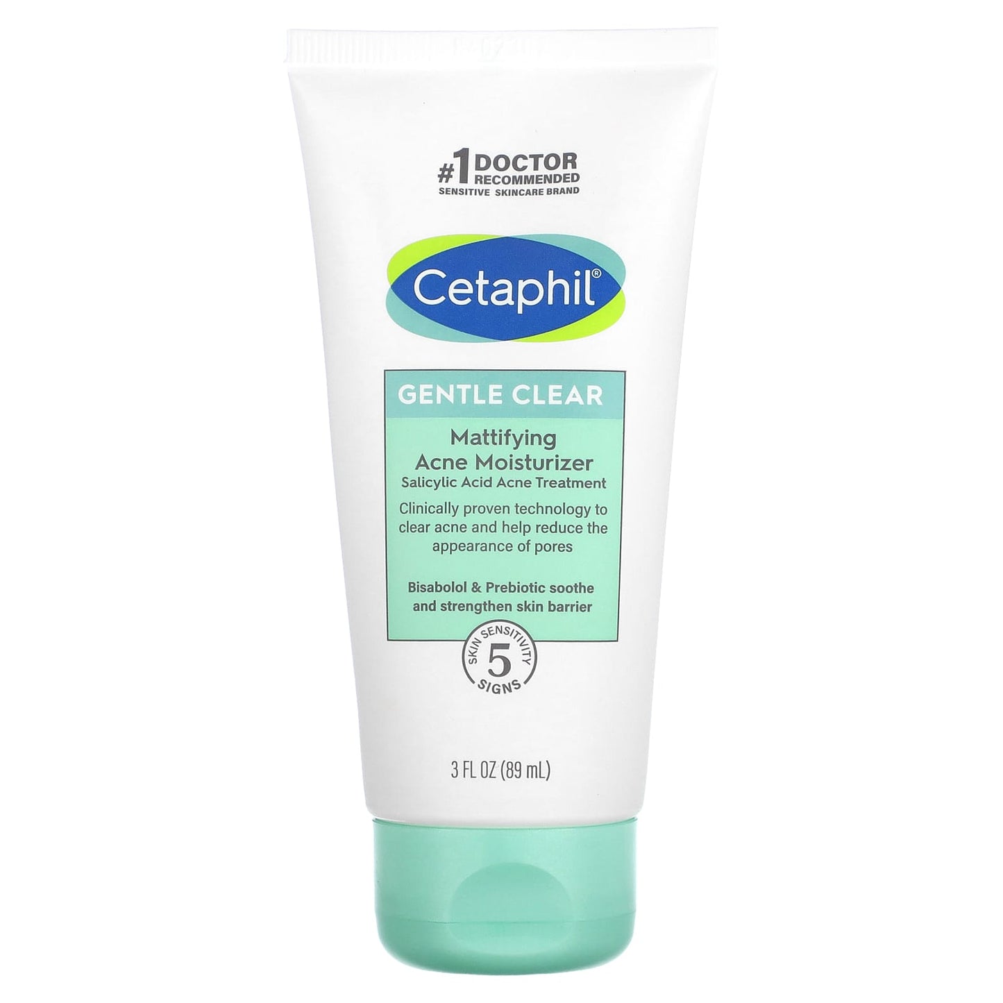 Cetaphil Gentle Clear Mattifying Acne Moisturizer 3 fl oz - Image 1