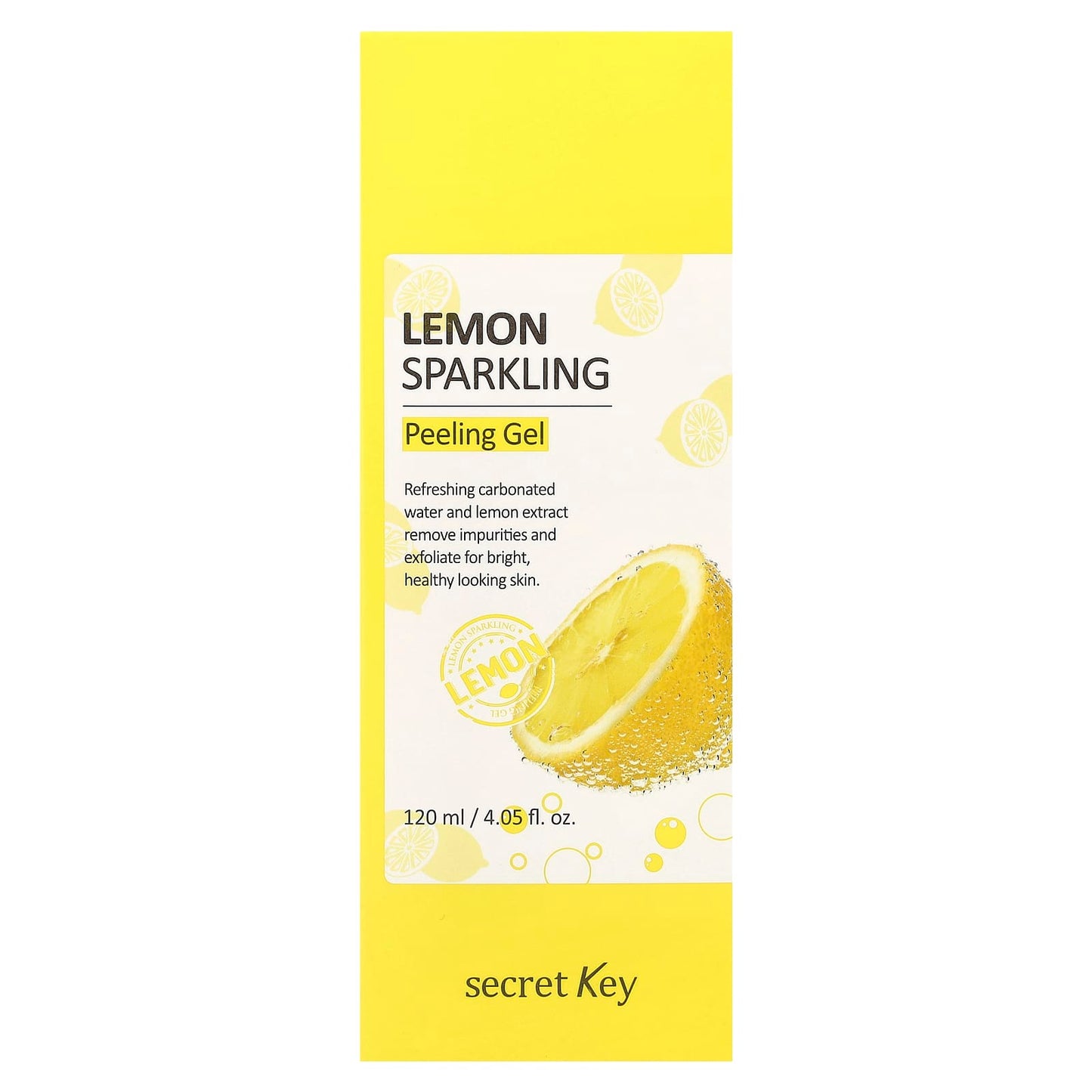 Secret Key, Lemon Sparkling Peeling Gel, 4.05 fl oz (120 ml) - Image 2