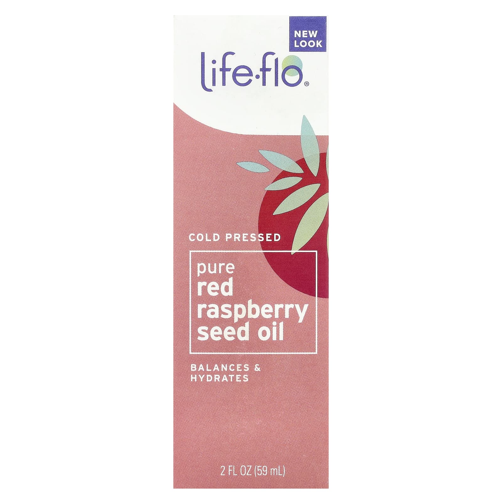 Life-flo, Pure Red Raspberry Seed Oil, 2 fl oz (59 ml) - Image 2