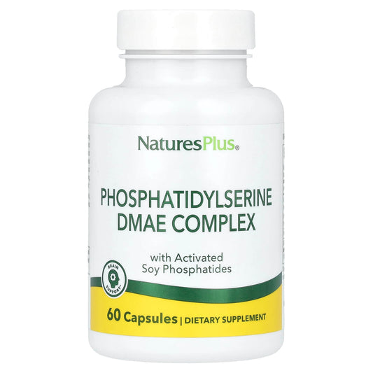 NaturesPlus, Phosphatidylserine DMAE Complex, 60 Capsules - Image 1