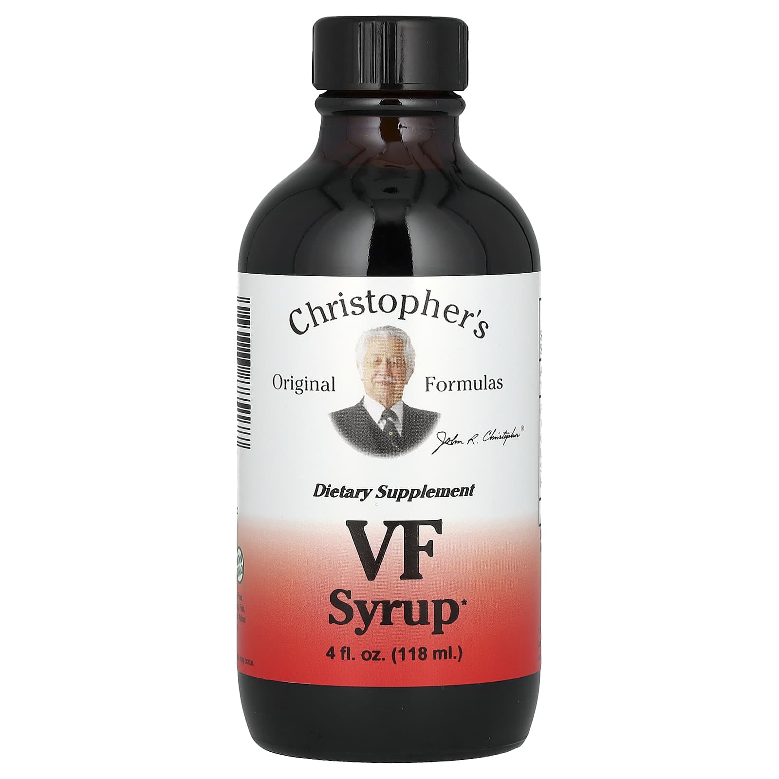 Christopher's Original Formulas VF Syrup - 4 fl oz for Intestinal Support - Image 1