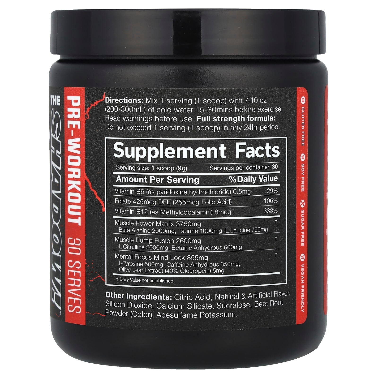 Unbeatable Energy & Strength with JNX Sports The Shadow! Pre-Workout - Image 2