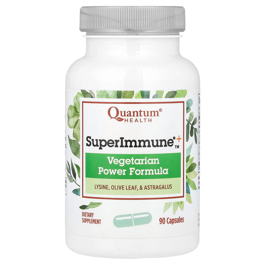 Quantum Health, SuperImmune™+, Vegetarian Power Formula, 90 Capsules - Image 1