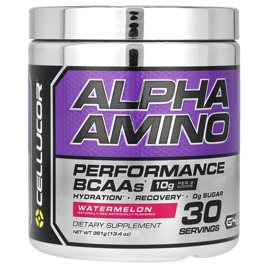 Maximize Performance with Cellucor Alpha Amino BCAA Powder - Watermelon - Image 1