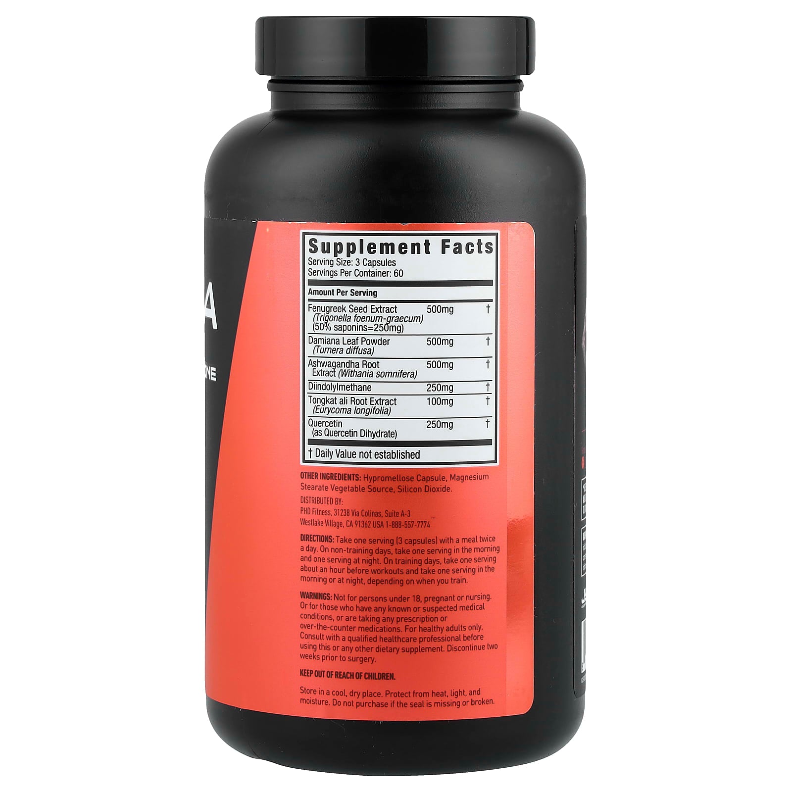 Boost Testosterone with JYM Alpha - 180 Vegetarian Capsules - Image 2
