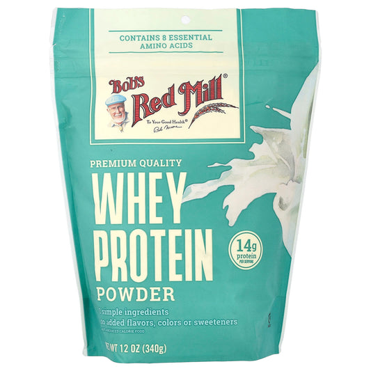 Whey Protein Powder by Bob's Red Mill - 12 oz (340g) | 14g Protein - Image 1