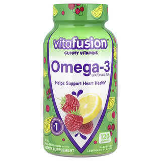Boost Heart Health with Delicious VitaFusion Omega-3 Gummies