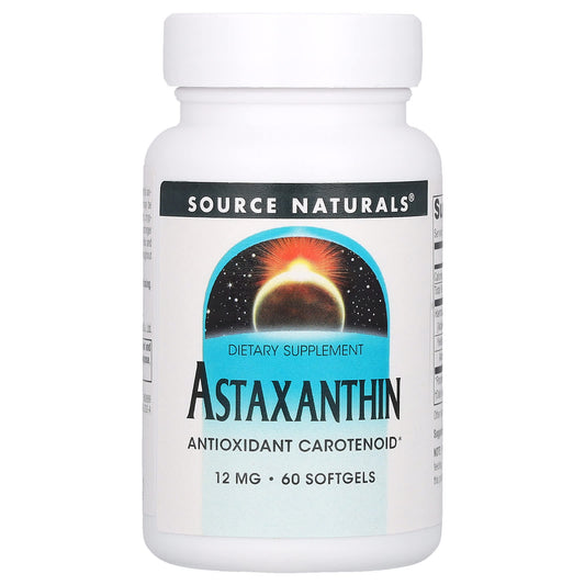 Source Naturals, Astaxanthin, 60 Softgels - Image 1