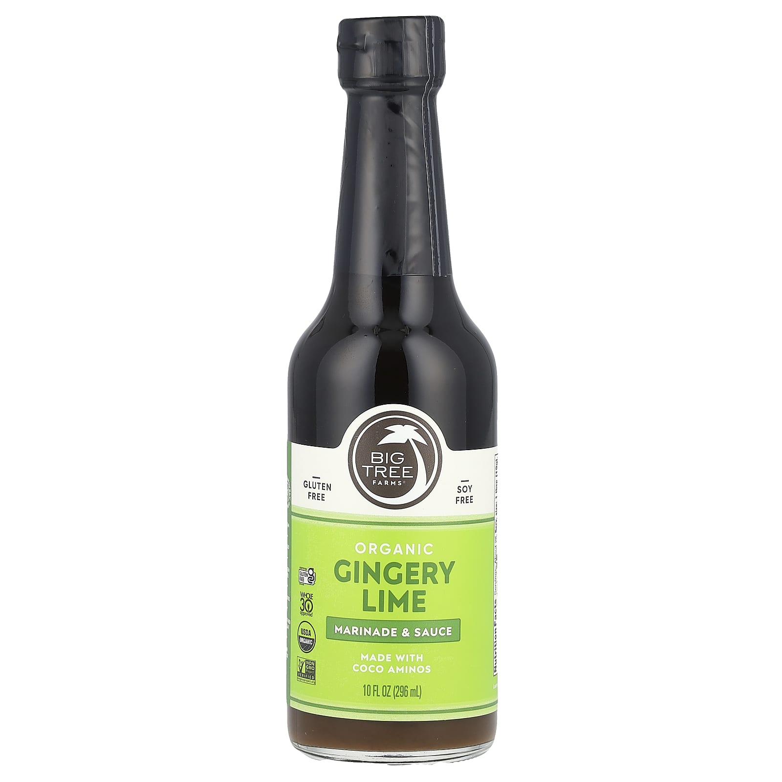 Big Tree Farms Organic Ginger Lime Marinade Sauce 10 fl oz (296 ml) - Image 1