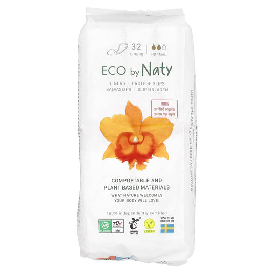 Naty, Panty Liners, Normal, 32 Liners - Image 1