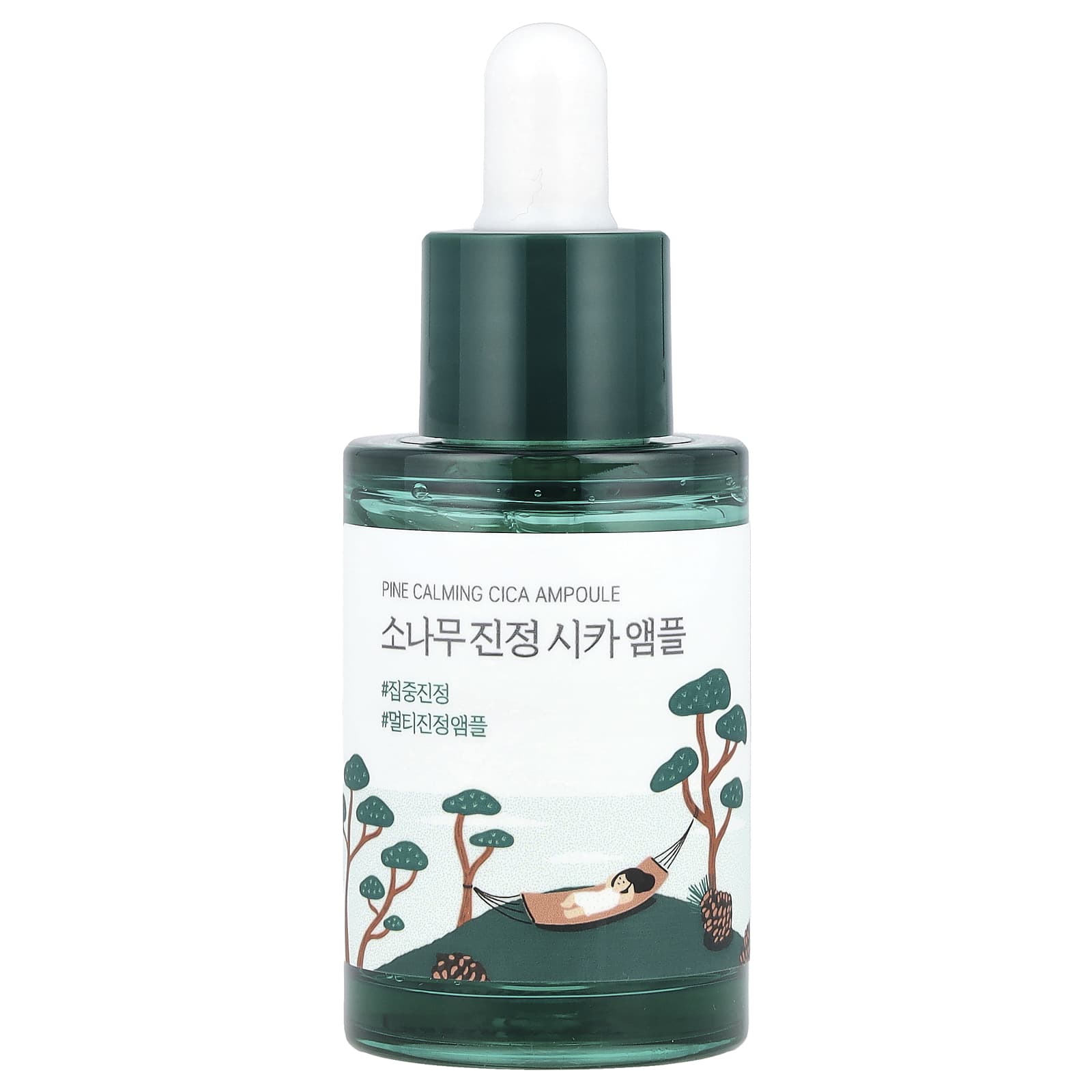 Round Lab, Pine Calming Cica Ampoule, 1.01 fl oz (30 ml) - Image 1