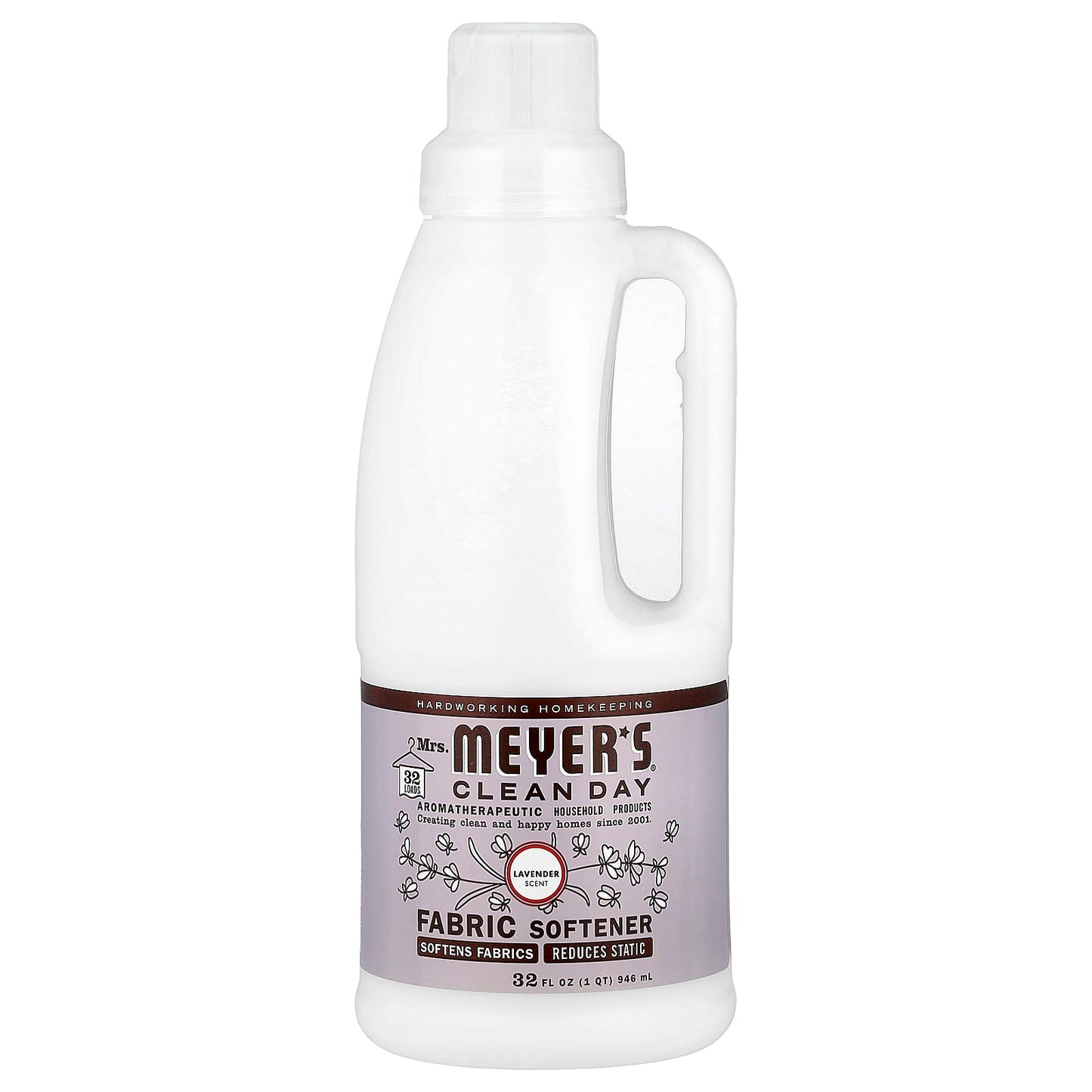 Mrs. Meyers Clean Day, Fabric Softener, Lavender, 32 fl oz (946 ml) - Image 1