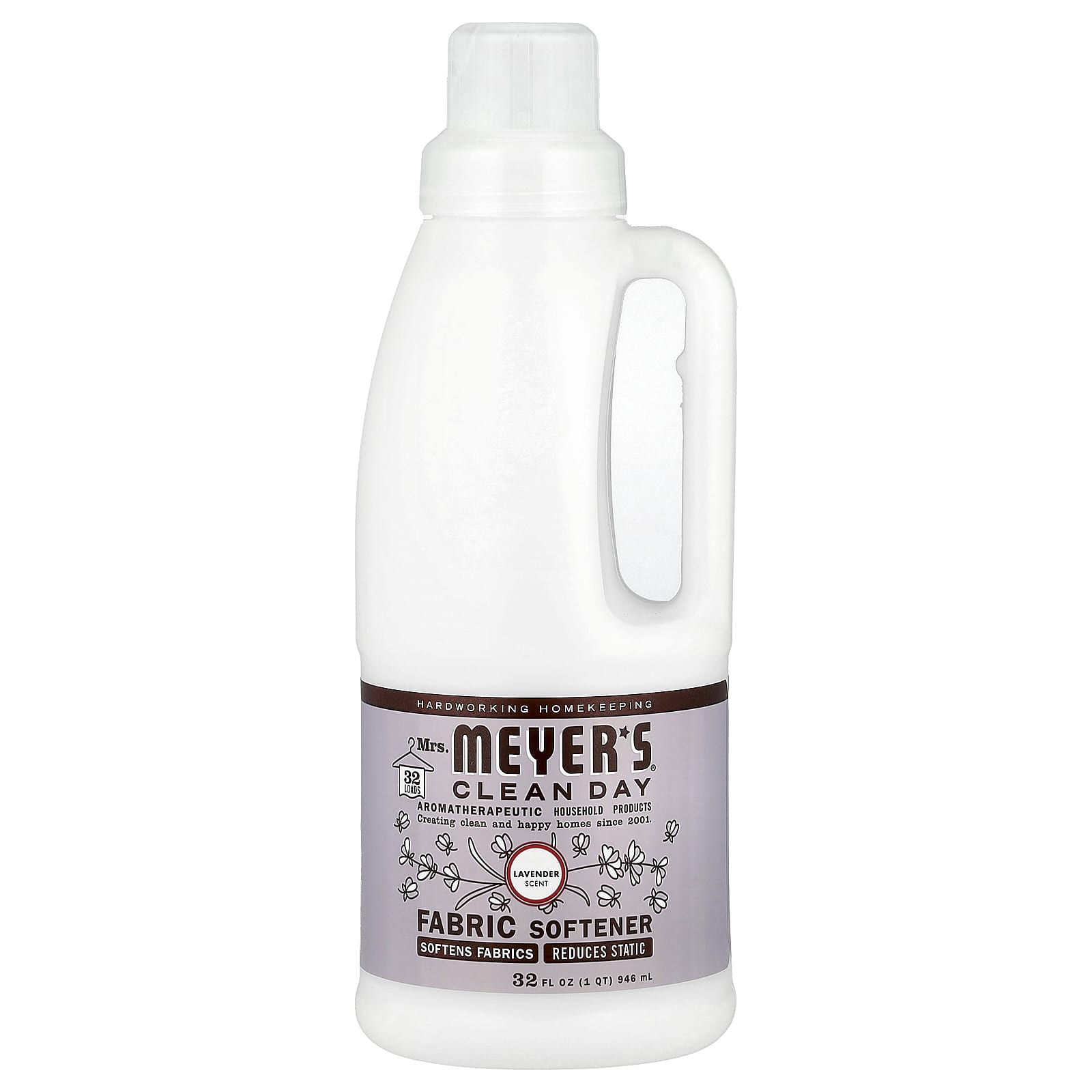 Mrs. Meyers Clean Day, Fabric Softener, Lavender, 32 fl oz (946 ml) - Image 1