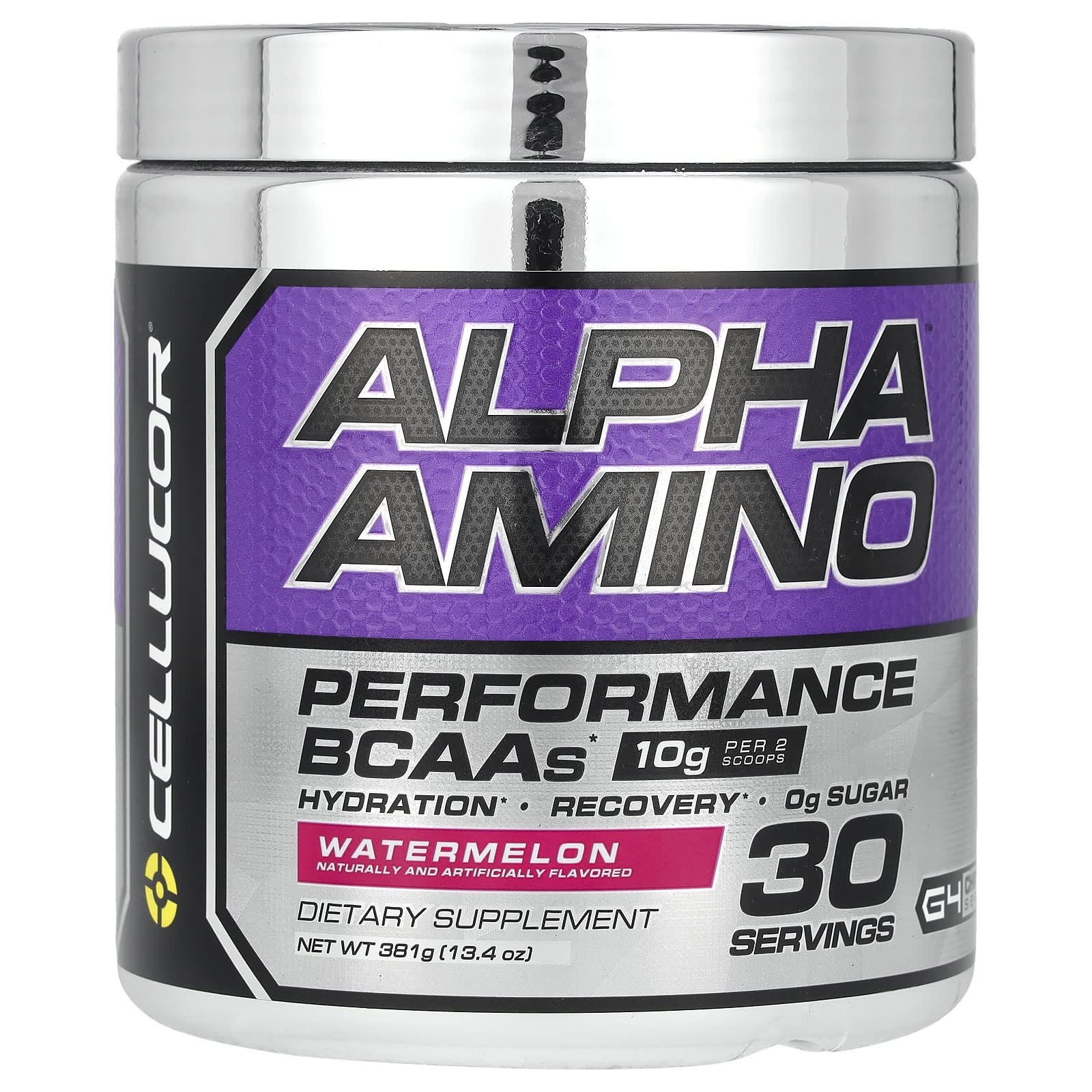 Maximize Performance with Cellucor Alpha Amino BCAA Powder - Watermelon - Image 1