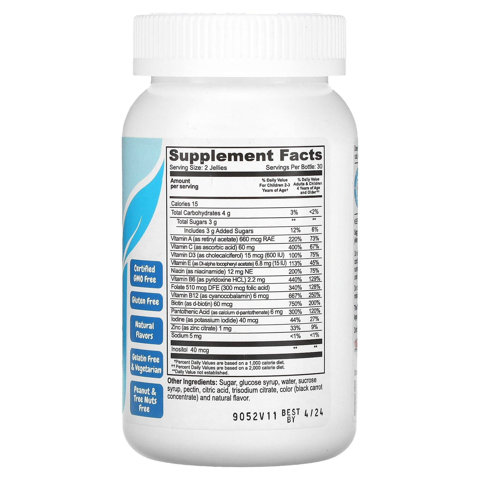 YumVs, Multi Vitamin with Minerals, Delicious Fruit , 60 Jellies - Image 2