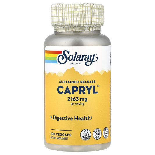 Solaray, Capryl™, 100 VegCaps - Image 1