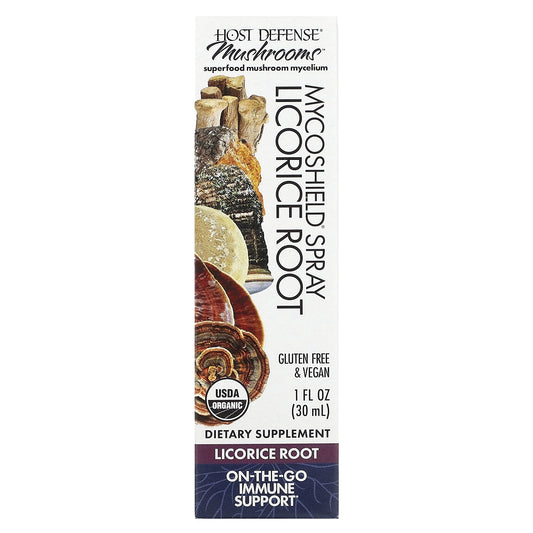 Host Defense MycoShield Spray - Immune Support with Licorice Root - Image 1