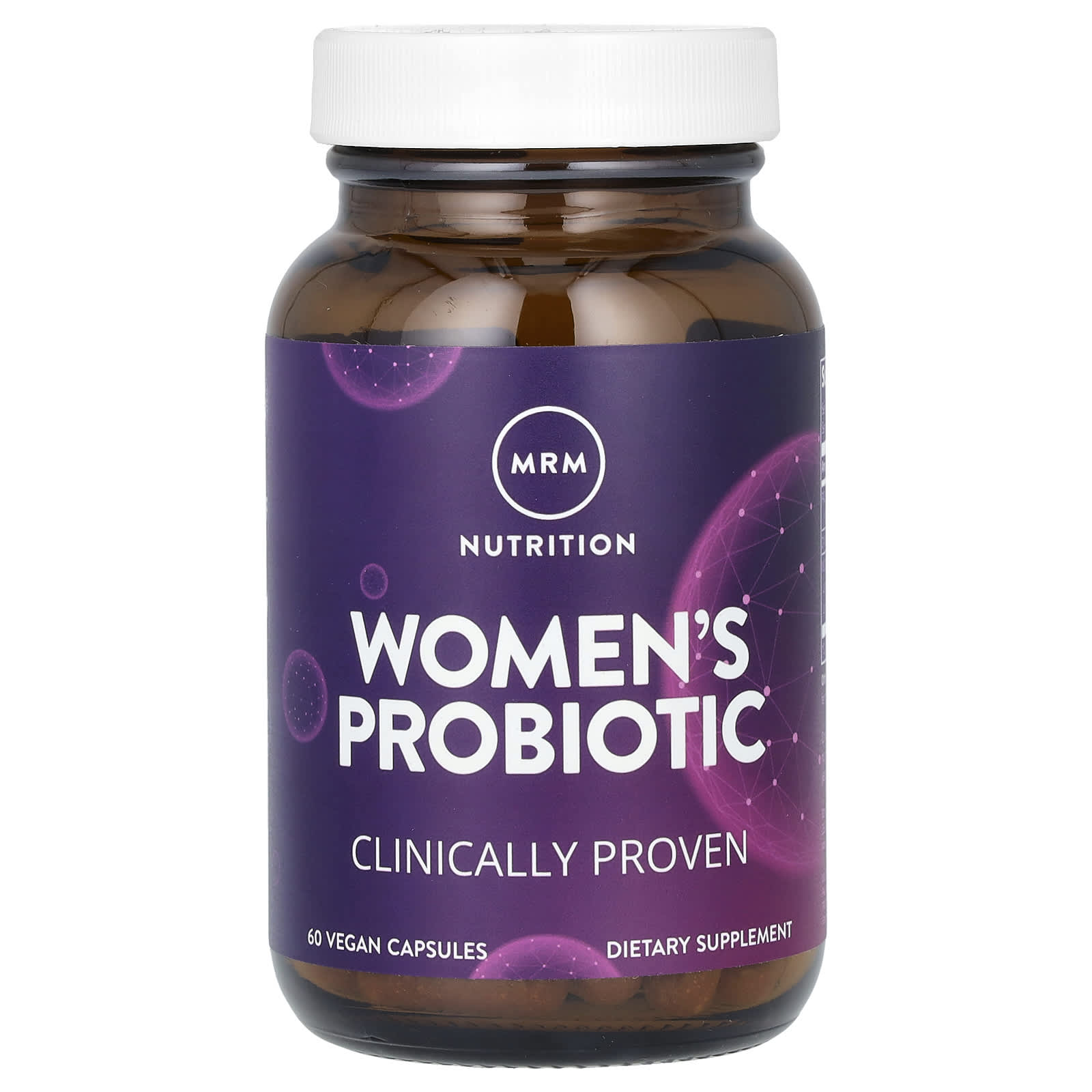 MRM Nutrition, Women's Probiotic, 60 Vegan Capsules - Image 1
