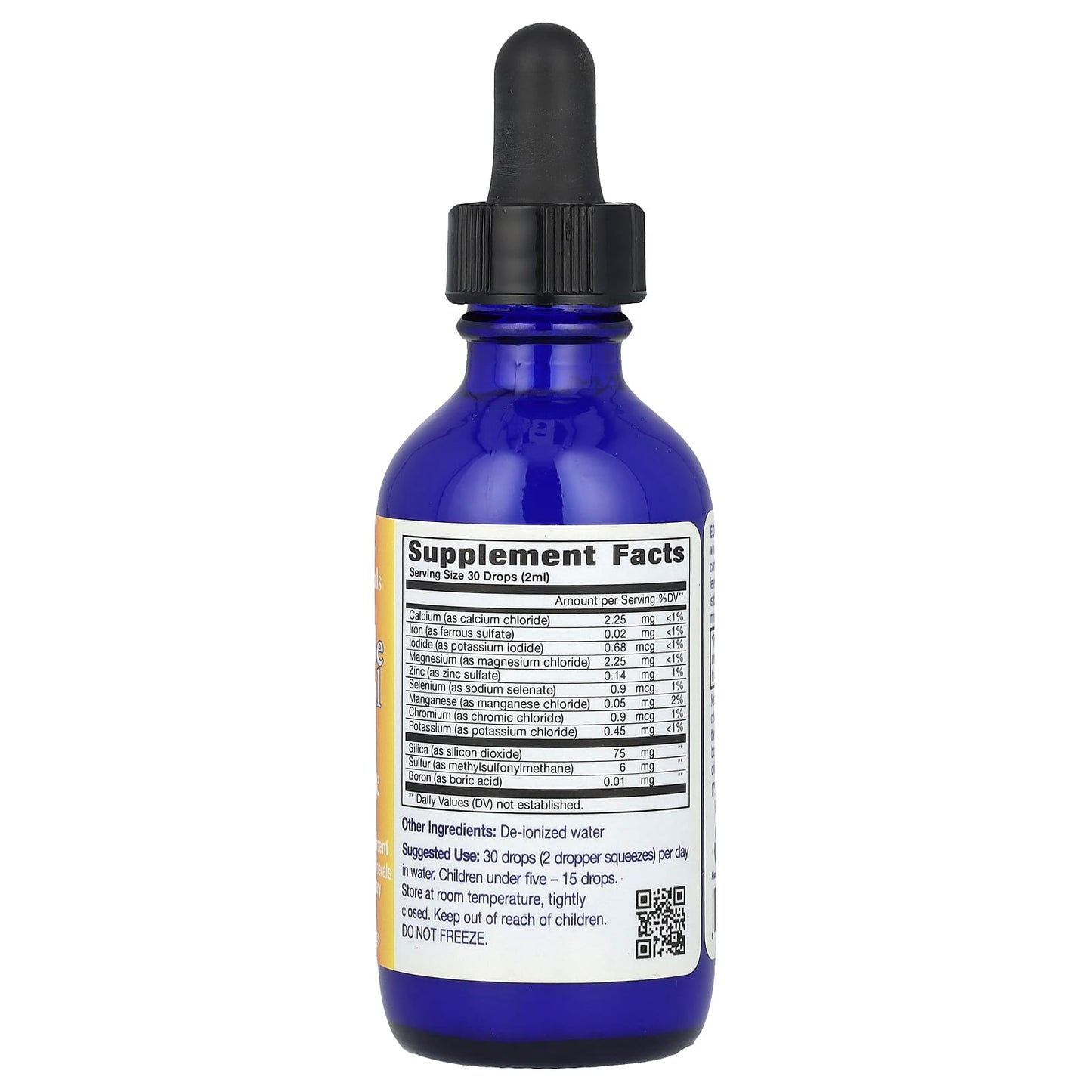 Eidon Ionic Minerals Liquid Concentrate, 100% Bioavailable, 2 oz (60 ml) - Image 2