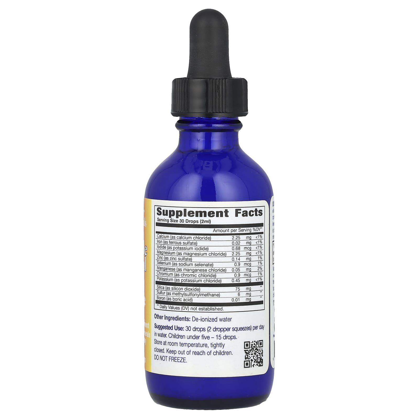 Eidon Ionic Minerals Liquid Concentrate, 100% Bioavailable, 2 oz (60 ml) - Image 2