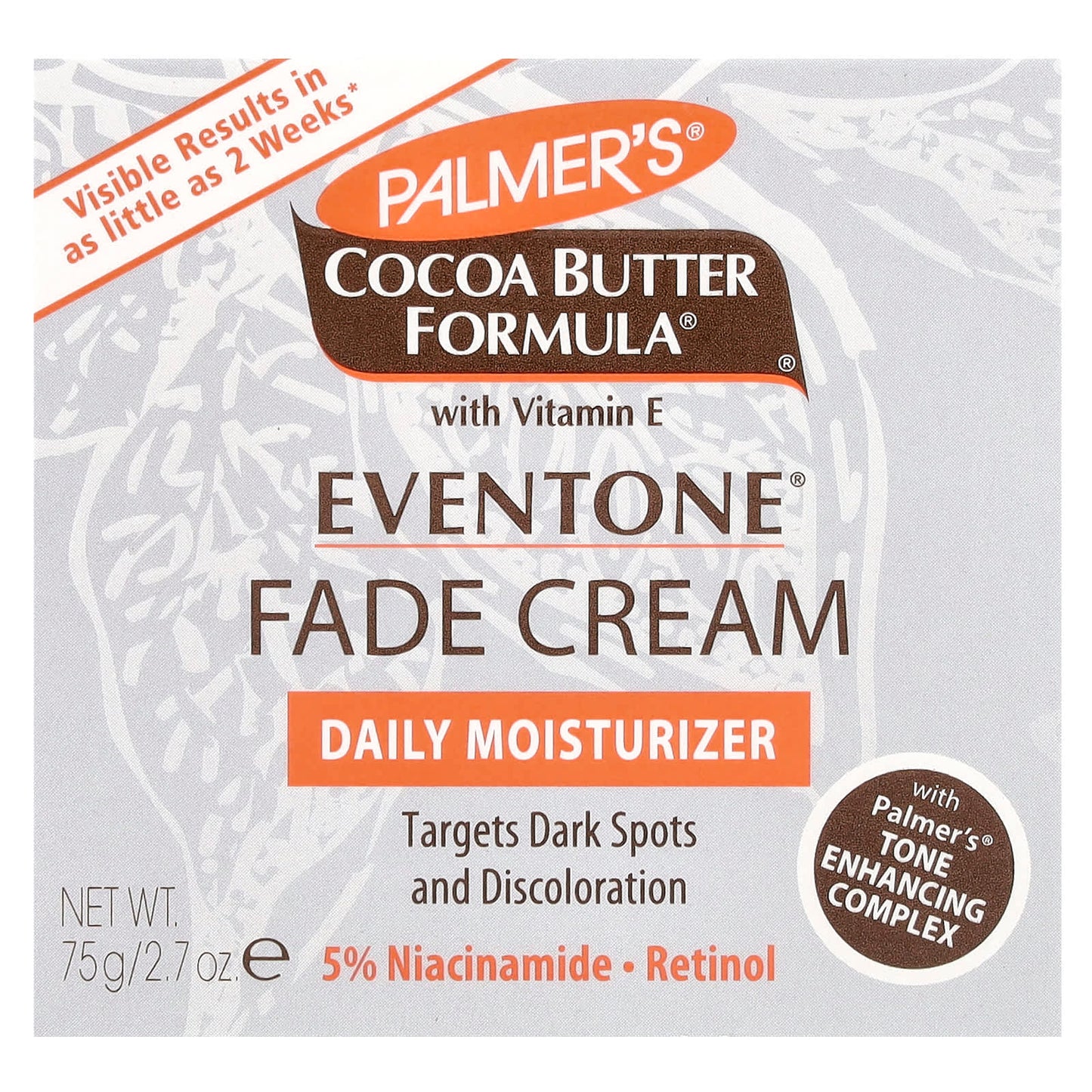 Palmer's, Coconut Butter Formula® with Vitamin E, Eventone® Fade Cream, 2.7 oz (75 g) - Image 2