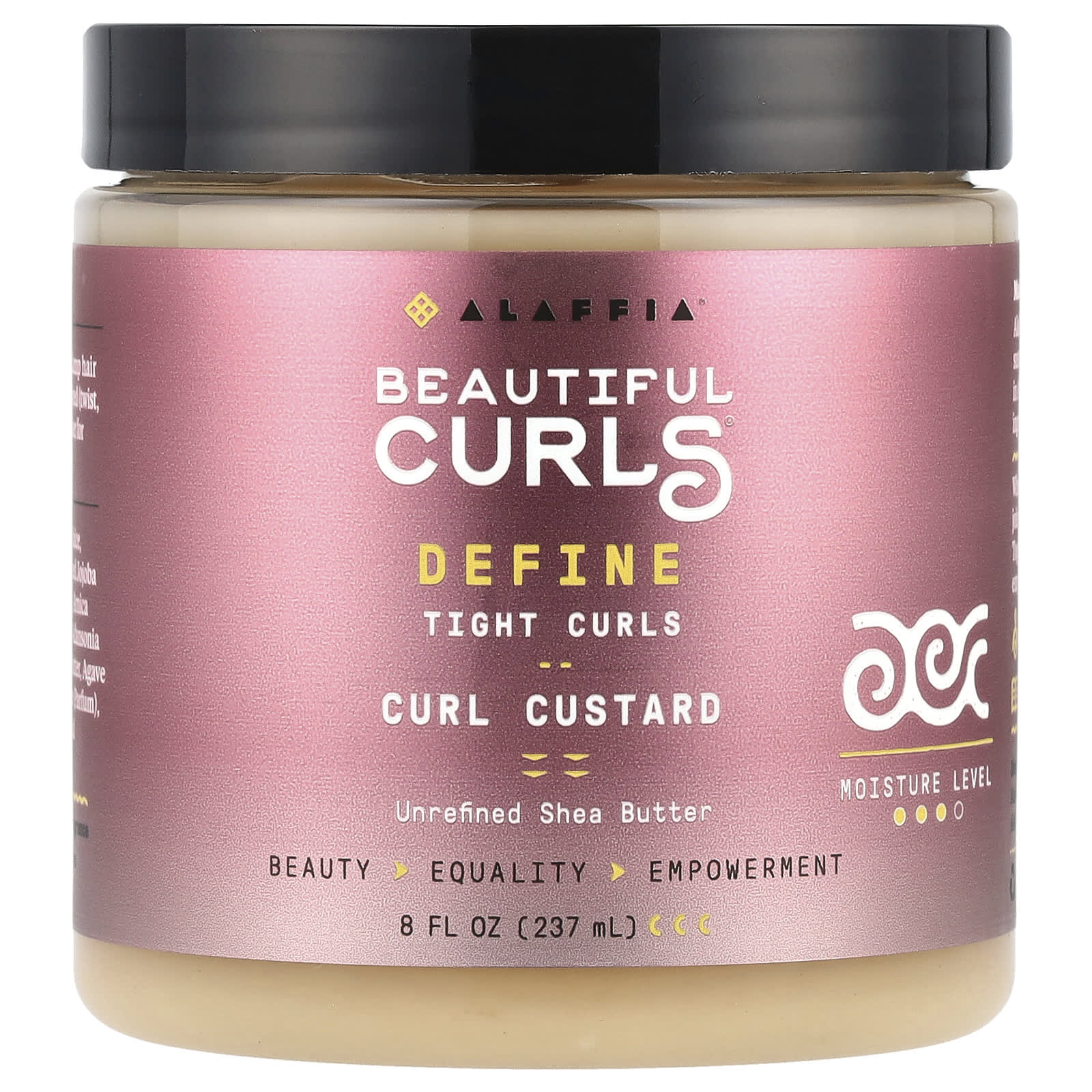 Define Beautiful Curls with Alaffia's Unrefined Shea Butter Curl Custard - Image 1