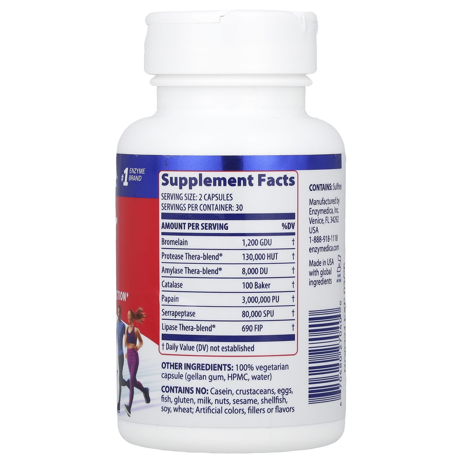 Repair Gold by Enzymedica - Digestive Enzyme Supplement for Muscle & Joint Relief - Image 2