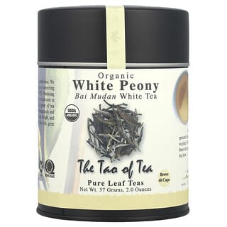 Bai Mudan White Tea: Organic, Artisanal White Peony Loose Leaf Tea
