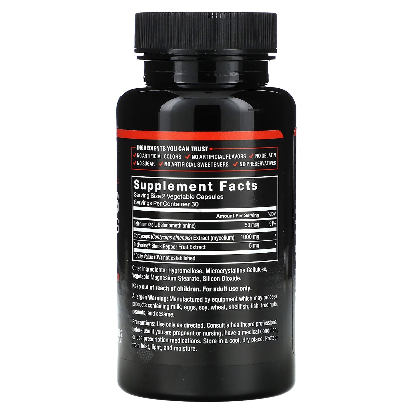 Cordyceps Supplement by Force Factor - 60 Capsules for Immune Health - Image 2