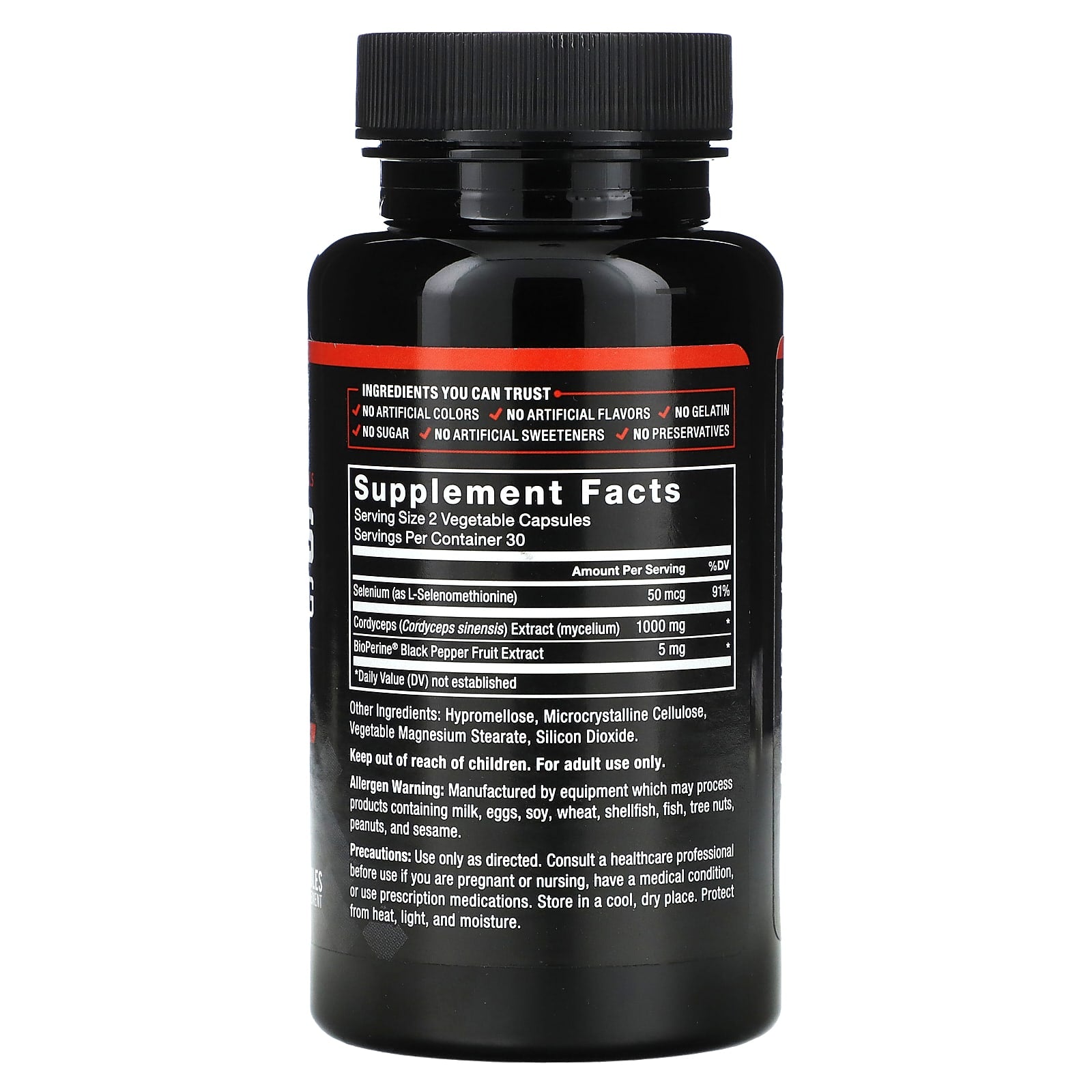Cordyceps Supplement by Force Factor - 60 Capsules for Immune Health - Image 2
