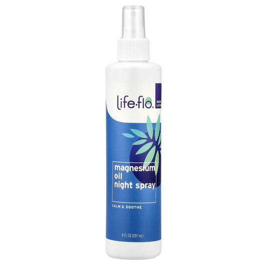 Life-flo, Magnesium Oil Night Spray, 8 fl oz (237 ml) - Image 1