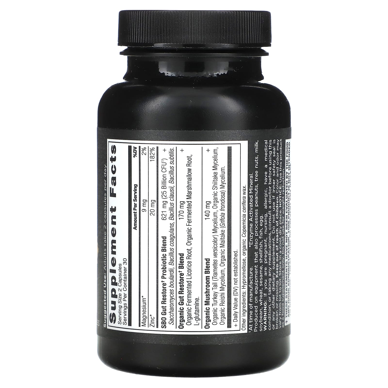 Ancient Nutrition SBO Probiotics for Gut Health - 60 Capsules - Image 2