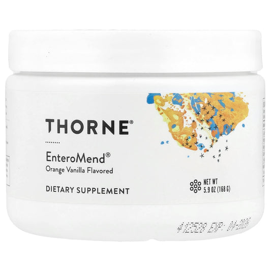 Thorne, EnteroMend®, Orange Vanilla, 5.9 oz (168 g) - Image 1