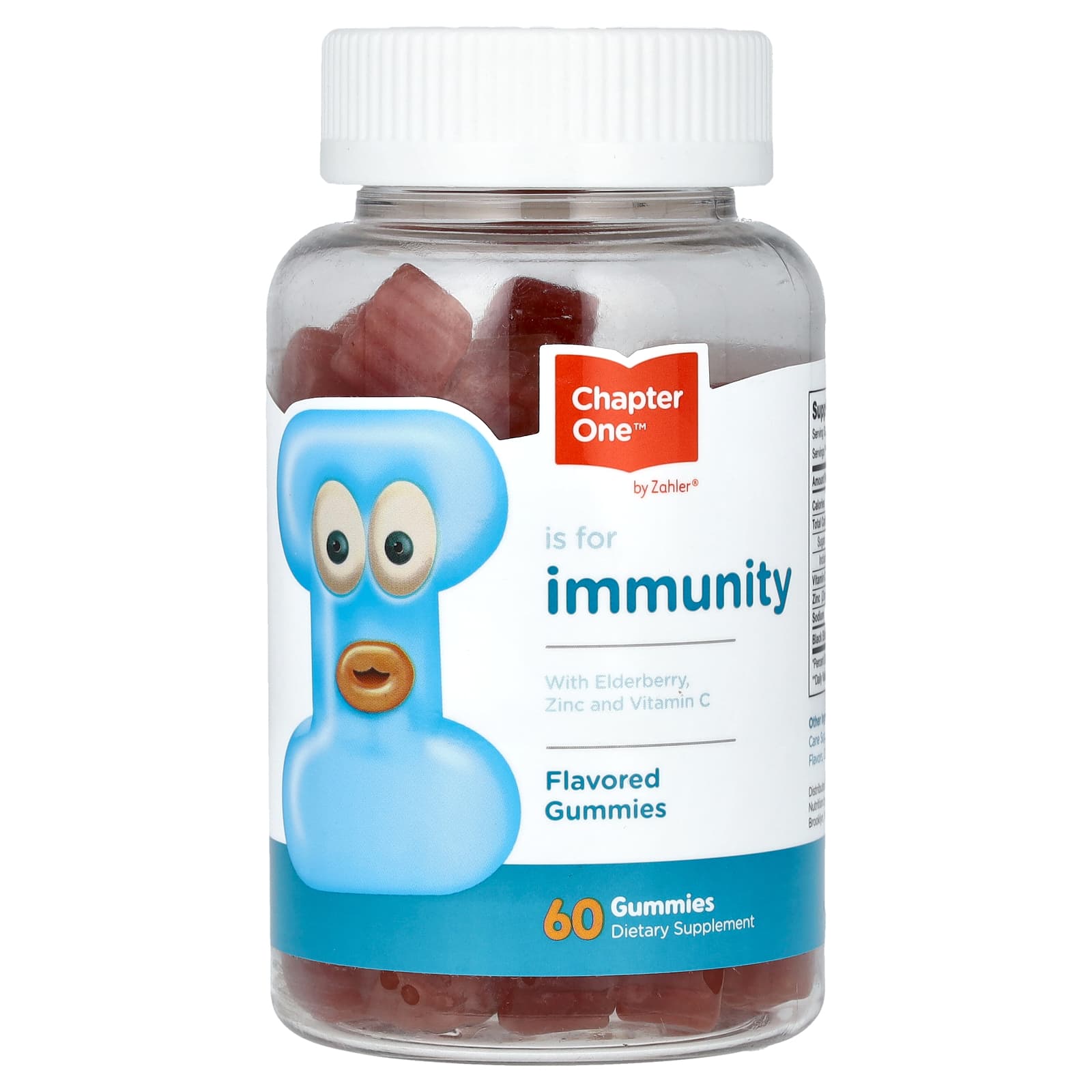 Boost Immunity with Chapter One Immunity Gummies - Elderberry, Zinc & Vitamin C - Image 1