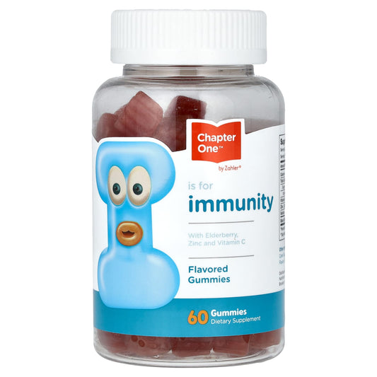 Boost Immunity with Chapter One Immunity Gummies - Elderberry, Zinc & Vitamin C - Image 1