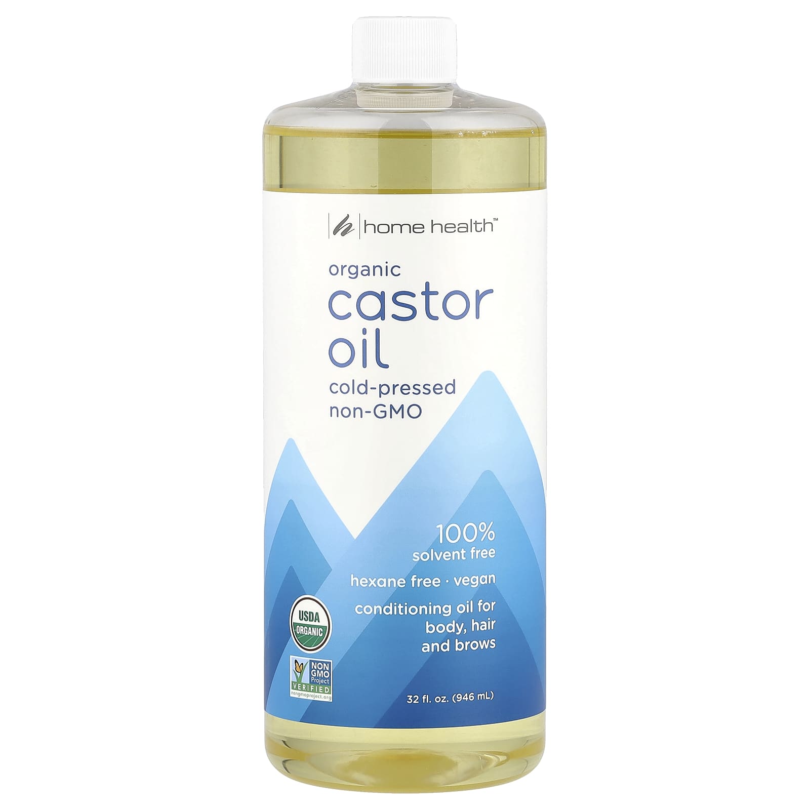 Organic Cold Pressed Castor Oil for Healthy Skin & Hair - Image 1