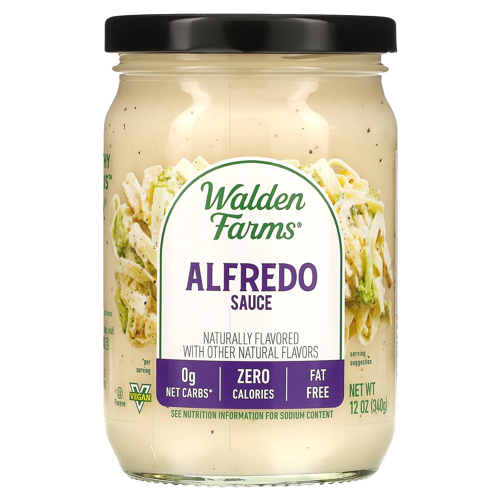 Walden Farms, Alfredo Sauce, 12 oz (340 g) - Image 1